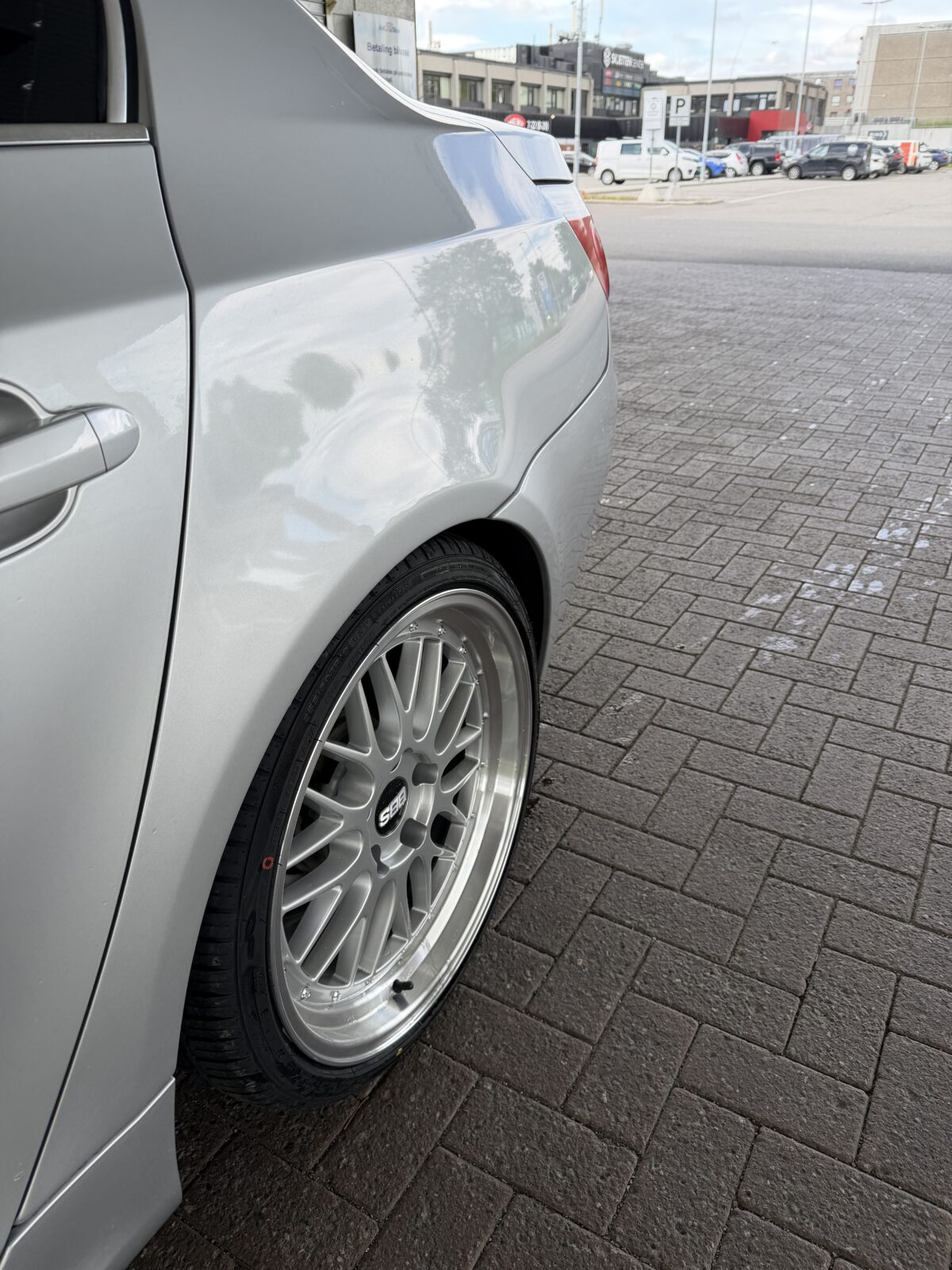 19" BMW BBS Style Kant Felger BK848 Silver Polished Lip