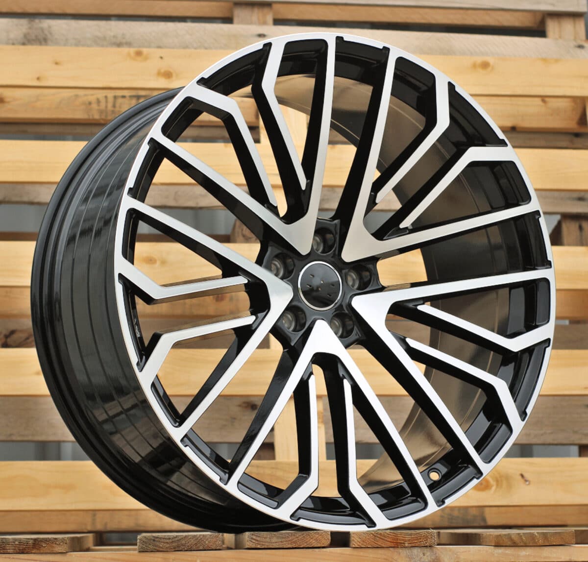 Audi Style 3S1261 Hybrid Forged Felger Black Polished