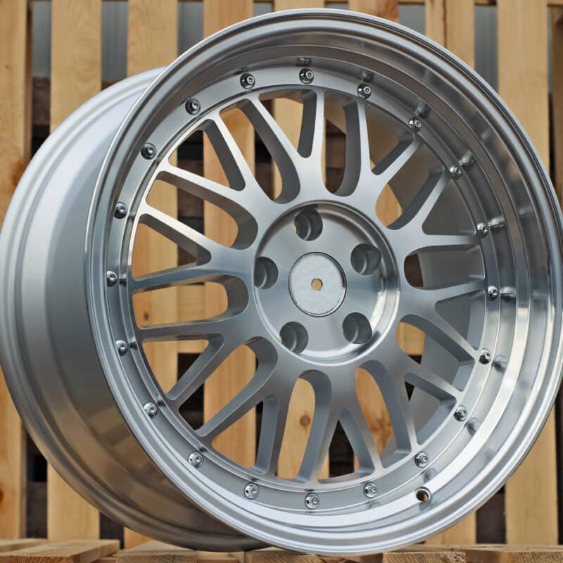 17–18" BMW BBS Style Kant Felger A1025 Silver Polished Lip