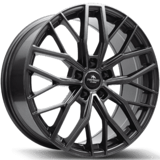 Racingline FE161 felg – Black Polished 5x108 i størrelse R18, R19 og R21 – hjulsenter.no