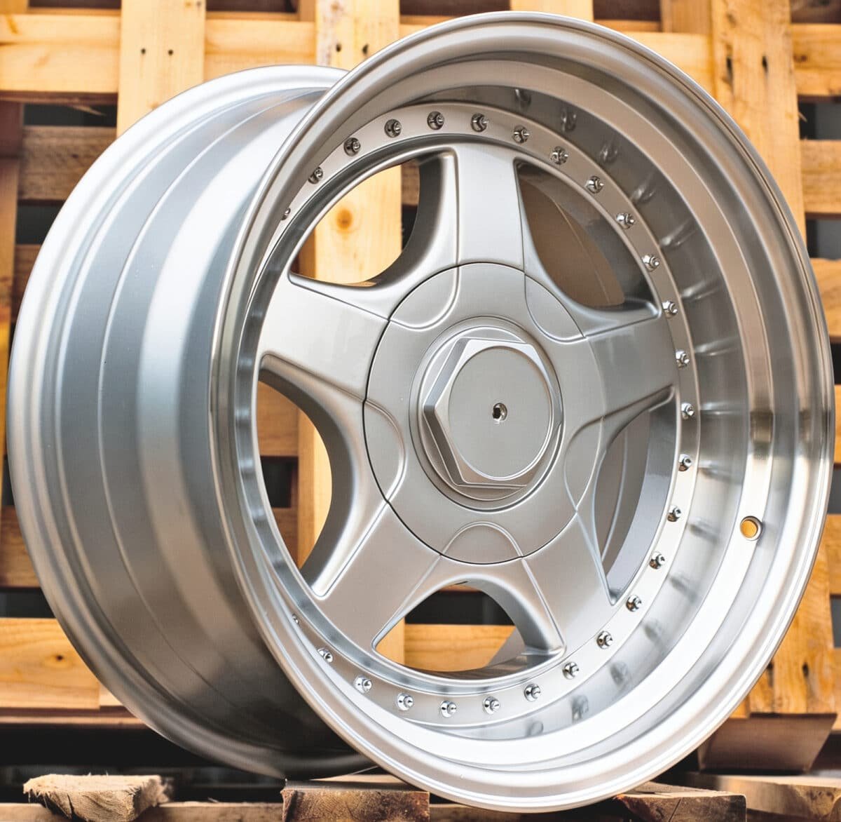 17" BMW BBS Style Felger 7813 Silver Polished Lip – 5x120