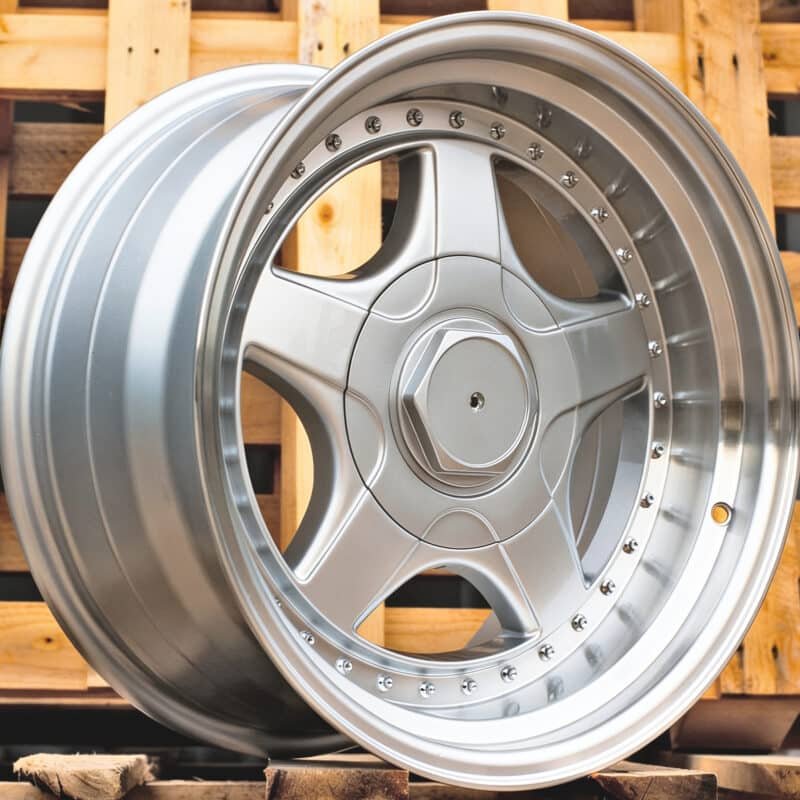 17" BMW BBS Style Felger 7813 Silver Polished Lip – 5x120