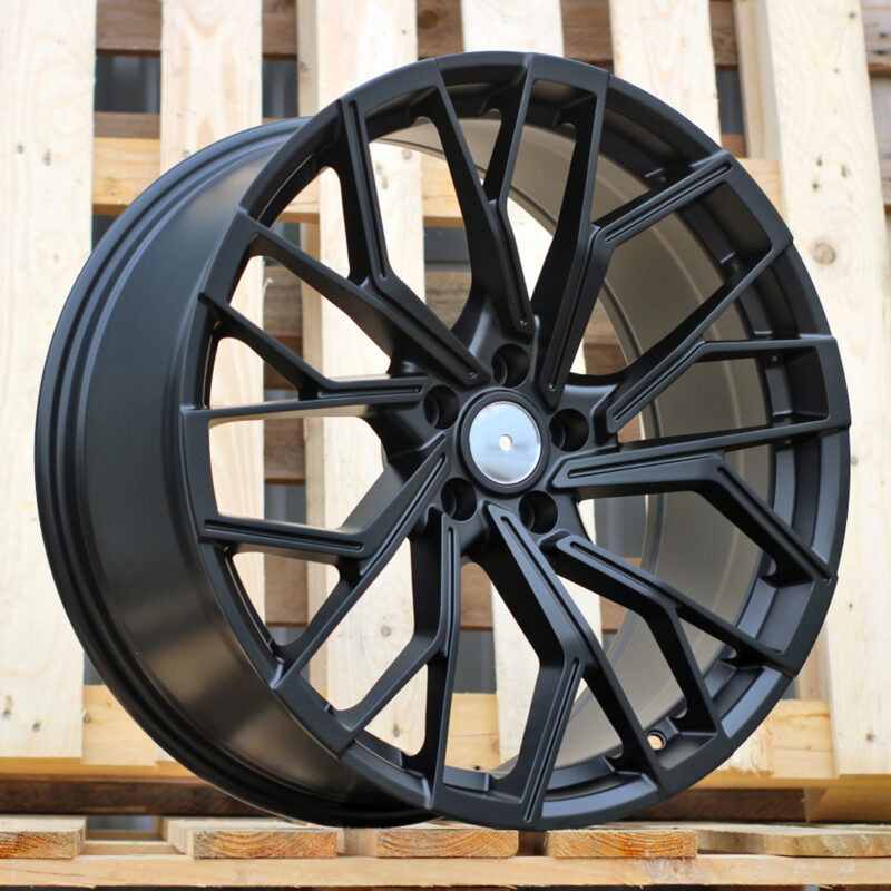 Racingline F760 - Black Half Matt AUDI Style felger 5x112