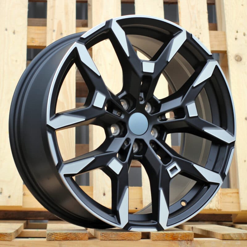 BMW Style felger – H3456F Hybrid Forged Black Polished Half Matt