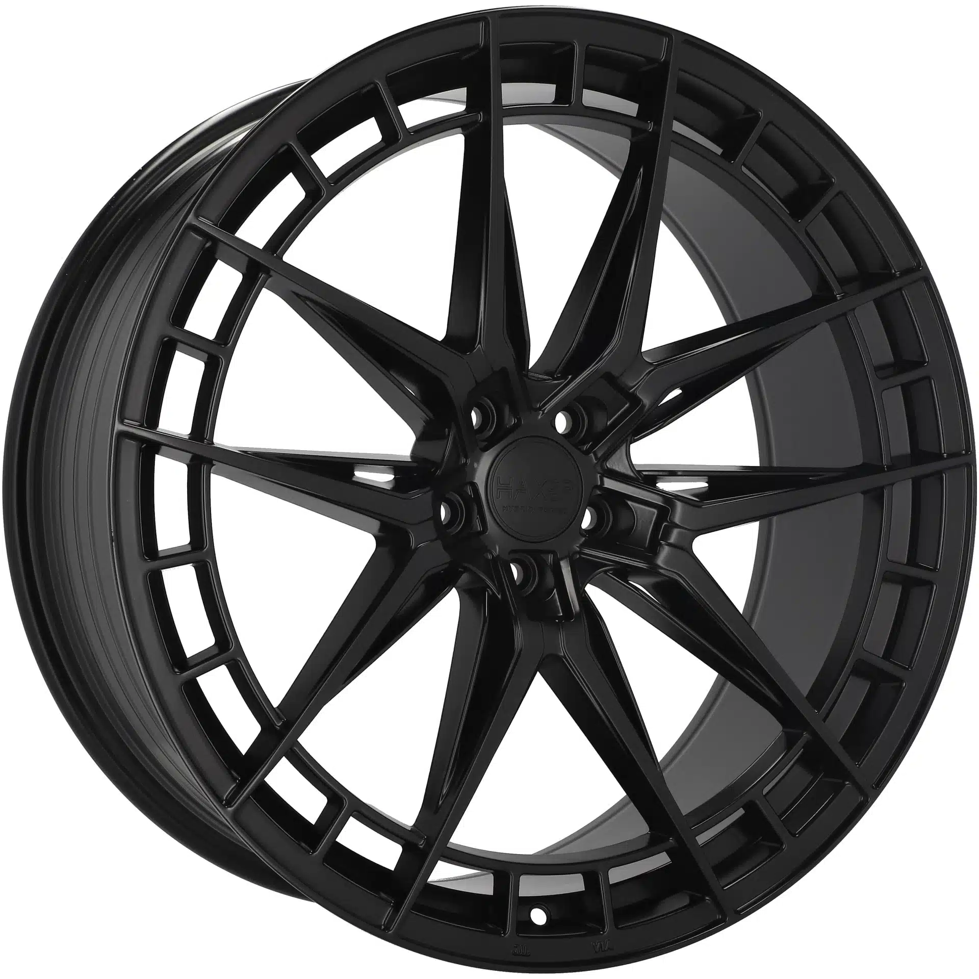 HAXER HX046F – Hybrid Forged Felger R18 & R22 | Black Half Matt
