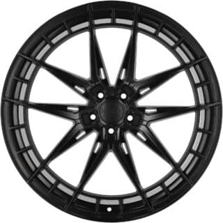 HAXER HX046F – Hybrid Forged Felger R18 & R22 | Black Half Matt