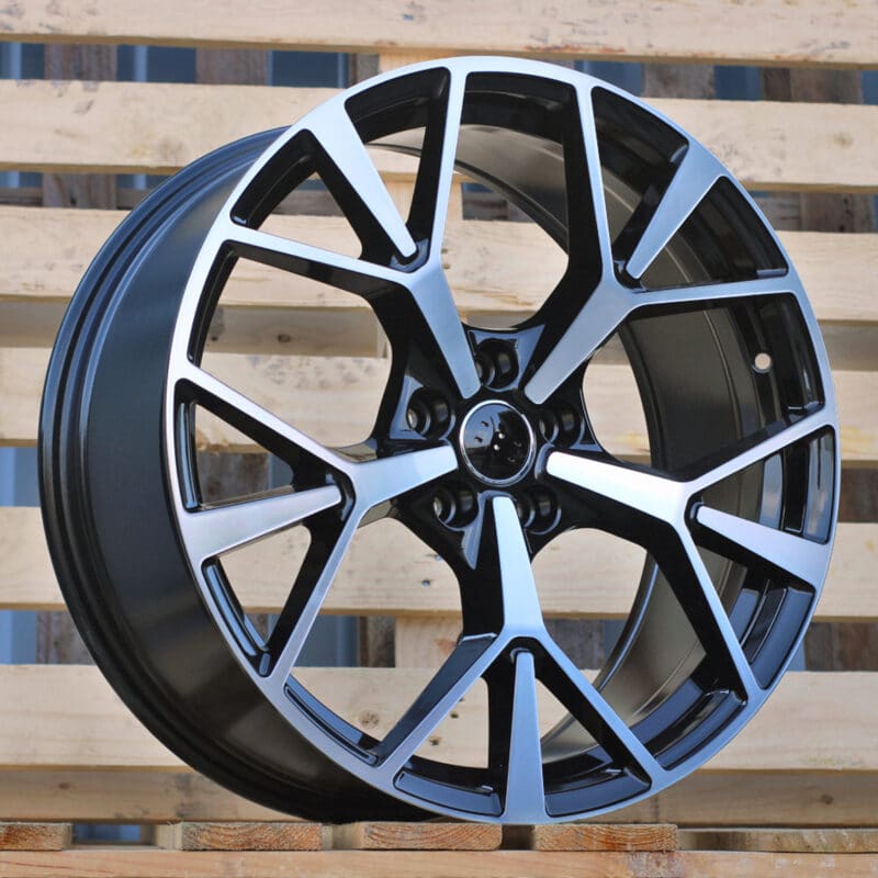 Audi Q3 Hybrid Forged Felger Black Polished 20 Tommer 5x112 ET38