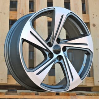 Audi YS1270 Hybrid Forged Felger Black Polished & Grey Polished Matt 18-19 Tommer