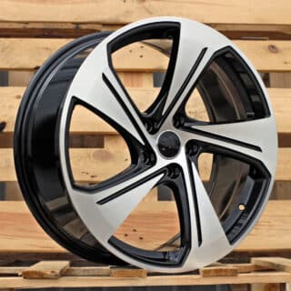 Audi YS1270 Hybrid Forged Felger Black Polished & Grey Polished Matt 18-19 Tommer