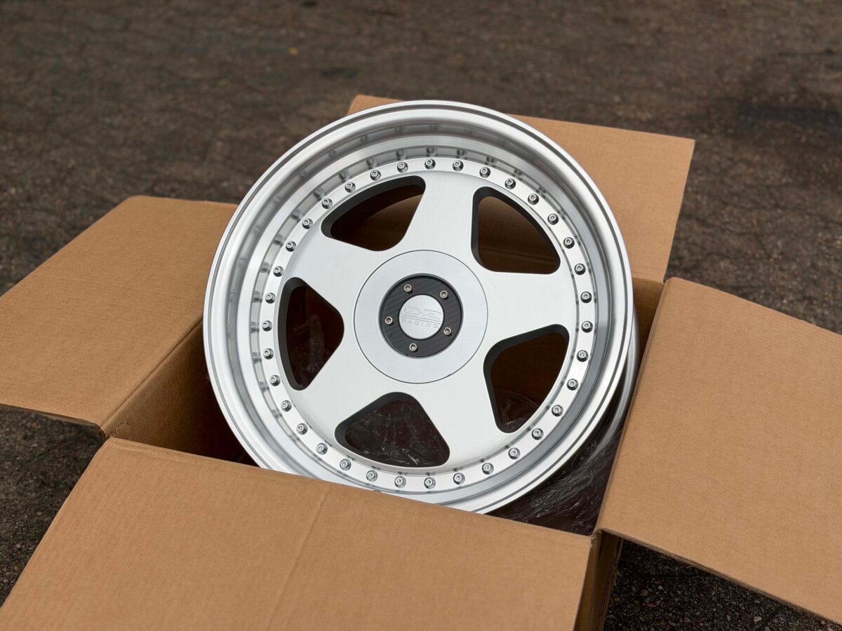17" BMW OZ Style Kant Felger Silver Polished Lip
