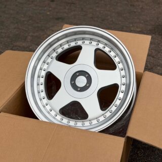 17" BMW OZ Style Kant Felger Silver Polished Lip