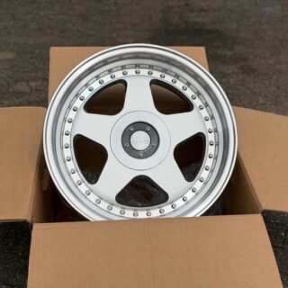 17" BMW OZ Style Kant Felger Silver Polished Lip