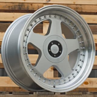 17" BMW OZ Style Kant Felger Silver Polished Lip