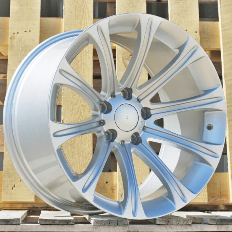BMW Z7 Style Hybrid Forged Felger Silver Shining 18"