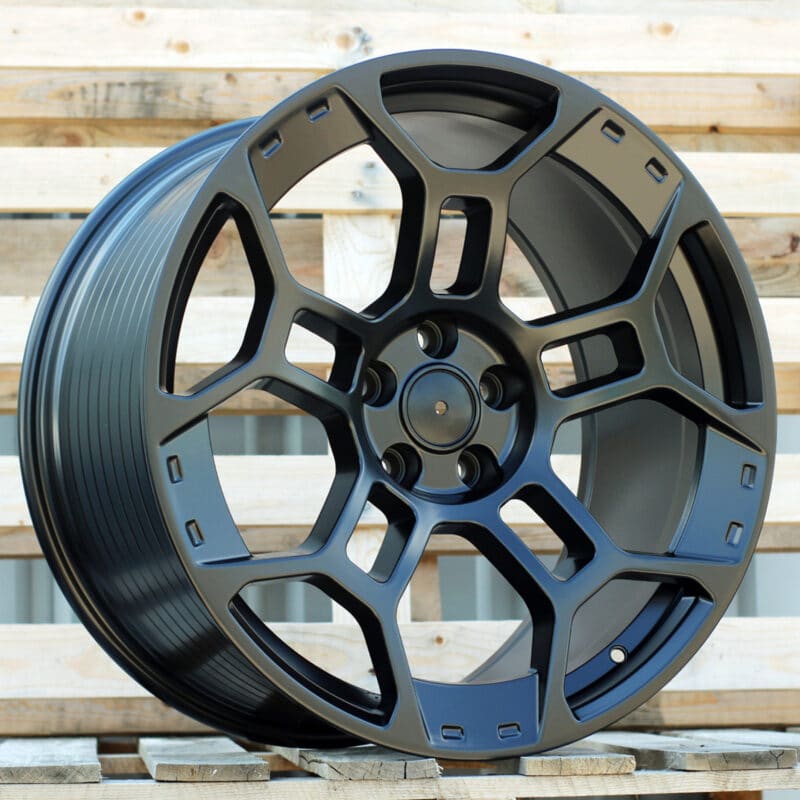 Ford Mustang Z7 Style Hybrid Forged Felger Black Half Matt 20