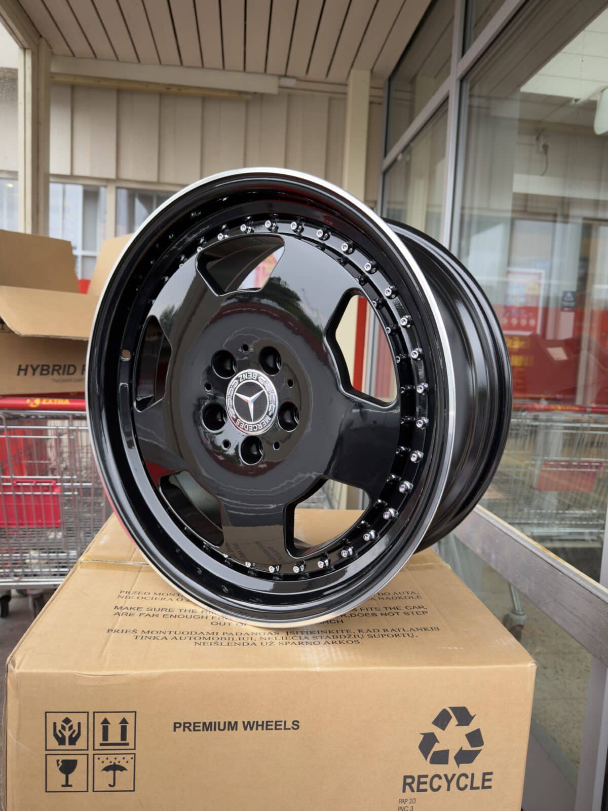 Mercedes Monoblock Style Hybrid Forged Felger 18"
