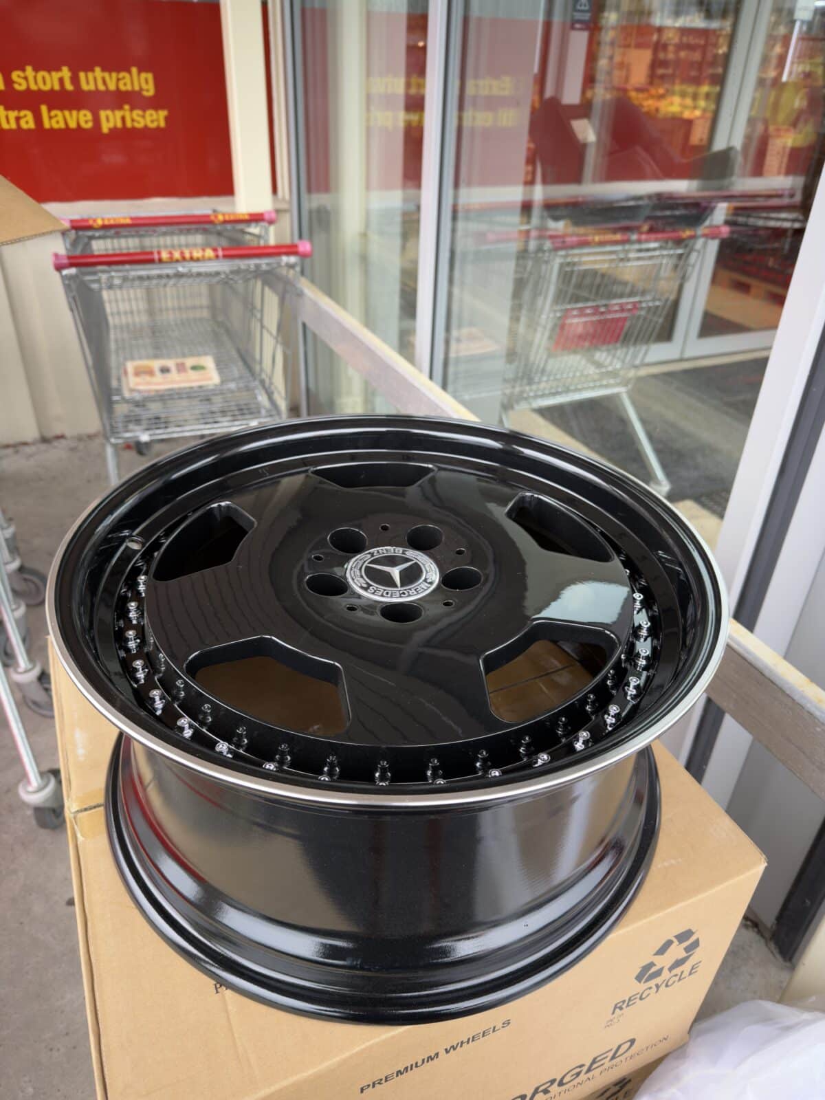 Mercedes Monoblock Style Hybrid Forged Felger 18"