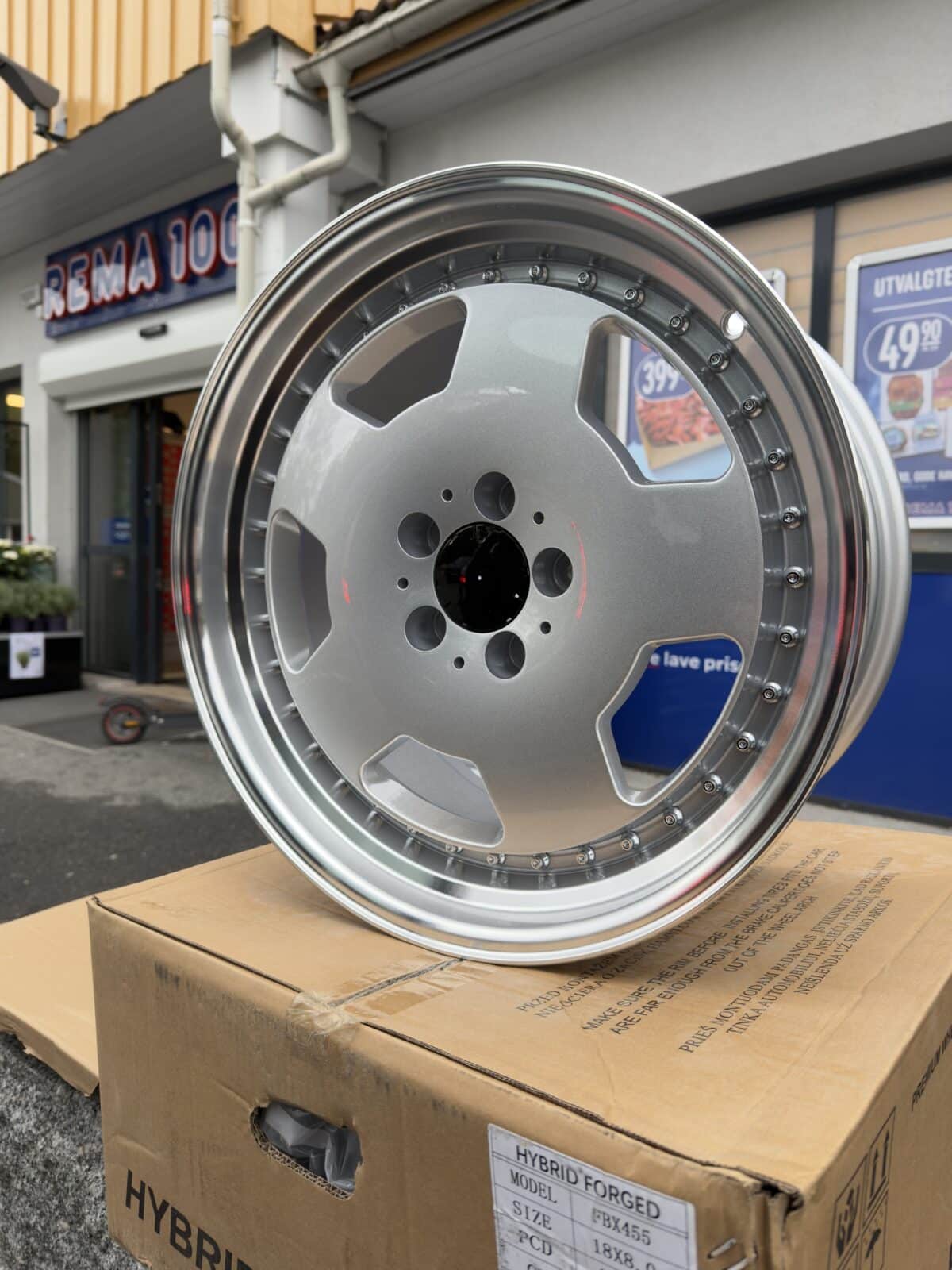 Mercedes Monoblock Style Hybrid Forged Felger 18"