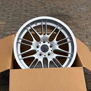 BMW Z6 Style Hybrid Forged Felger Silver Shining 18"