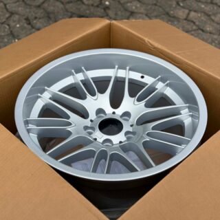 BMW Z6 Style Hybrid Forged Felger Silver Shining 18"