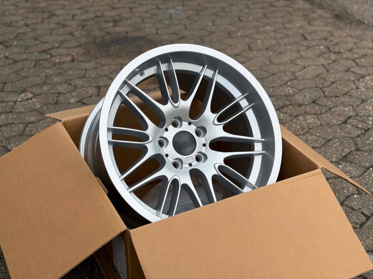 BMW Z6 Style Hybrid Forged Felger Silver Shining 18"